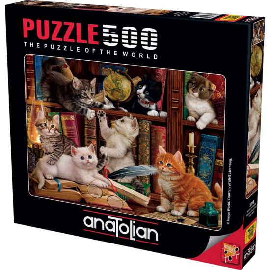 Anatolisches Puzzle Kätzchen im Regal 500 Teile