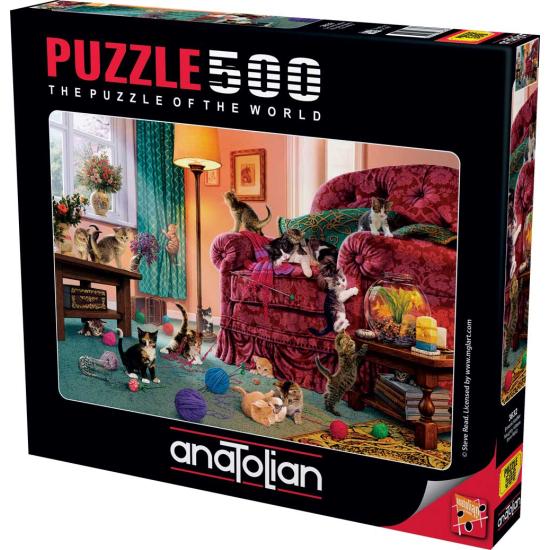Anatolisches Puzzle Freche Kätzchen 500 Teile Anatolisches Puzzle Freche Kätzchen 500 Teile