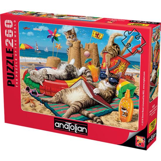 Anatolisches Puzzle Katzen am Strand 260 Teile