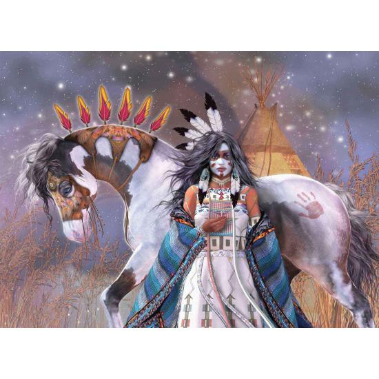 Anatolischer indischer Krieger Puzzle 1000 Teile