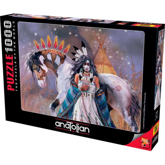 Anatolischer indischer Krieger Puzzle 1000 Teile