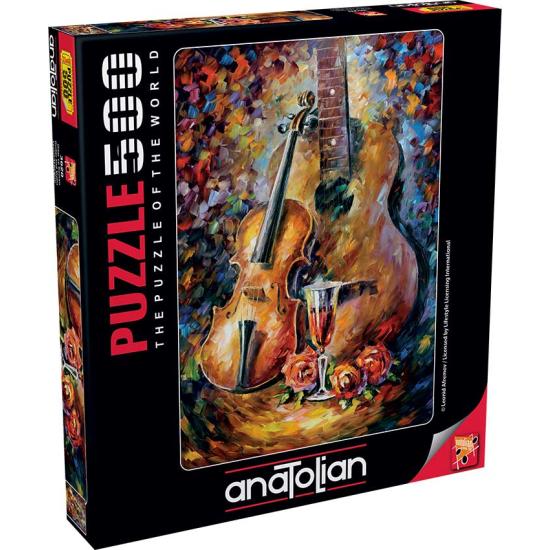 Anatolisches Puzzle Gitarren und Violinen mit 500 Teilen
