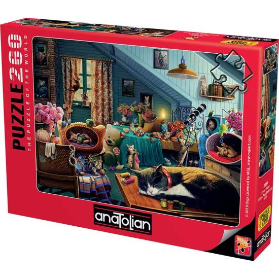 Anatolisches Puzzle Katzenspielzimmer 260 Teile