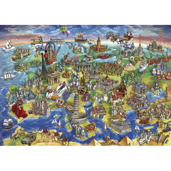 Anatolische Wahrzeichen Europas Puzzle 1500 Teile Anatolische Wahrzeichen Europas Puzzle 1500 Teile