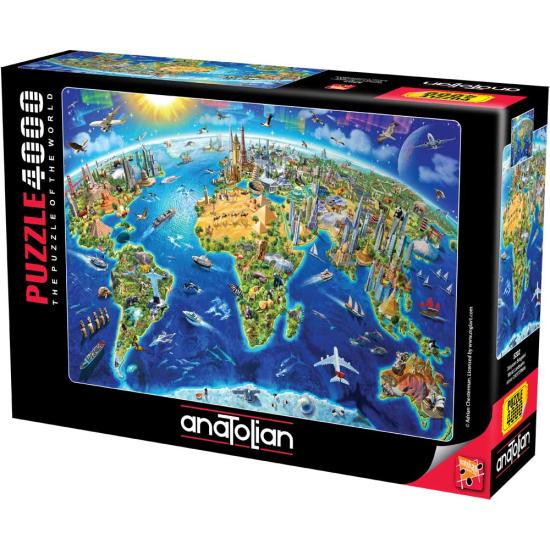 Anatolisches Weltdenkmal-Puzzle mit 4000 Teilen