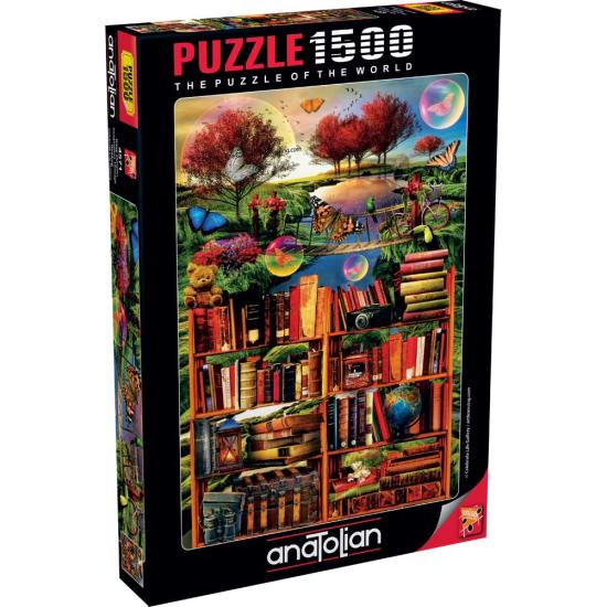 Anatolische Puzzle-Imagination durch Lesen von 1500 Teilen Anatolische Puzzle-Imagination durch Lesen von 1500 Teilen