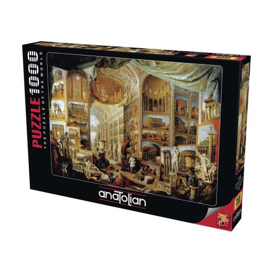 Puzzle Anatolian Innenansicht einer Gemäldegalerie1000 Teilen