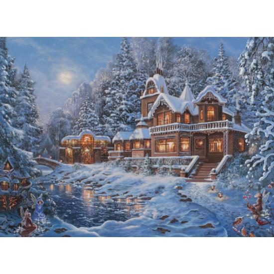 Anatolisches magisches Winterpuzzle 1000 Teile