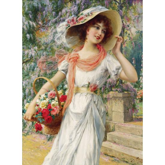 Anatolisches Puzzle Das Blumenmädchen 1000 Teile
