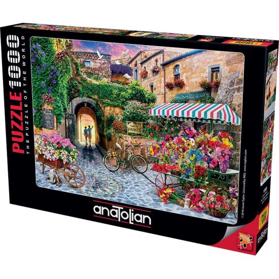 Anatolisches Puzzle Der quadratische Blumenladen 1000 Teile Anatolisches Puzzle Der quadratische Blumenladen 1000 Teile