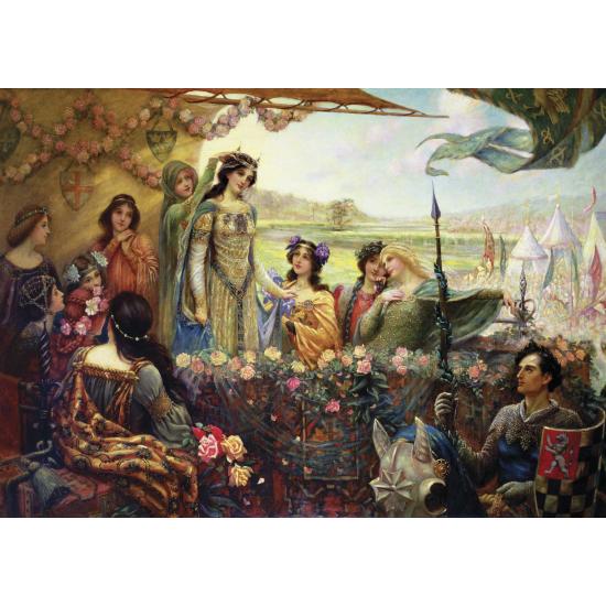 Anatolisches Puzzle Lancelot und Guinevere mit 3000 Teilen