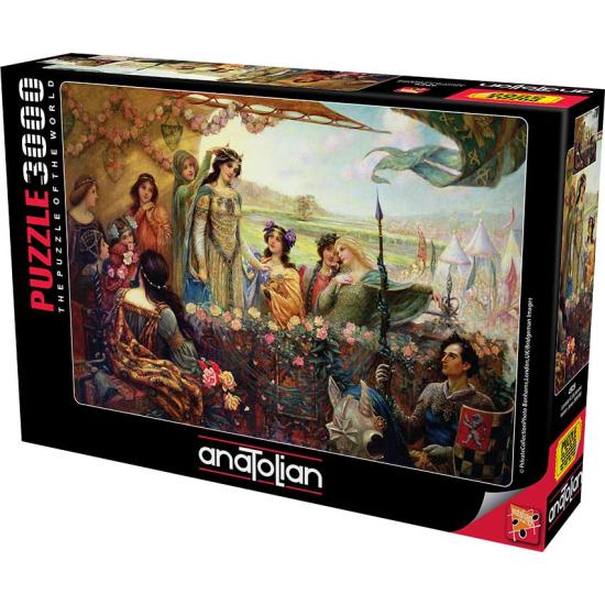 Anatolisches Puzzle Lancelot und Guinevere mit 3000 Teilen
