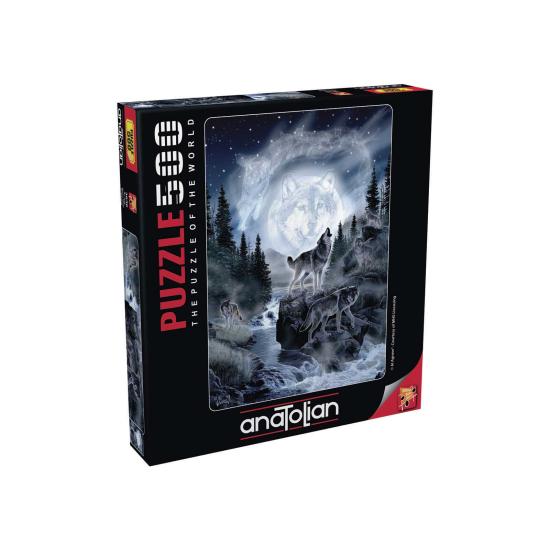 Puzzle Anatolian Mondwolf 500 Teile Puzzle Anatolian Mondwolf 500 Teile