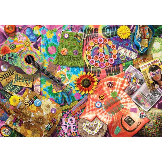 Anatolisches Puzzle „Die 60er Jahre“ mit 500 Teilen