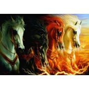 Anatolisches Puzzle Die vier Pferde der Apokalypse von 1000