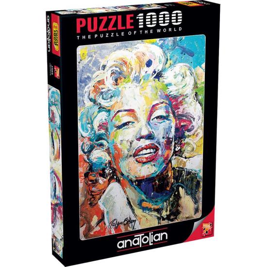 Anatolisches buntes Marilyn-Puzzle mit 1000 Teilen Anatolisches buntes Marilyn-Puzzle mit 1000 Teilen
