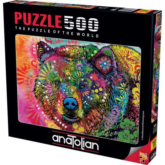 Anatolisches buntes Bärenpuzzle 500 Teile