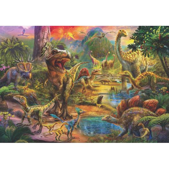 Anatolisches Puzzle Dinosaurierlandschaft 500 Teile Anatolisches Puzzle Dinosaurierlandschaft 500 Teile