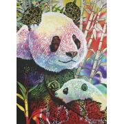 Anatolisches Regenbogen-Panda-Puzzle 1000 Teile