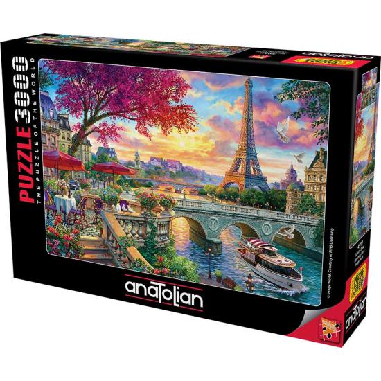 Anatolisches blühendes Paris-Puzzle mit 3000 Teilen