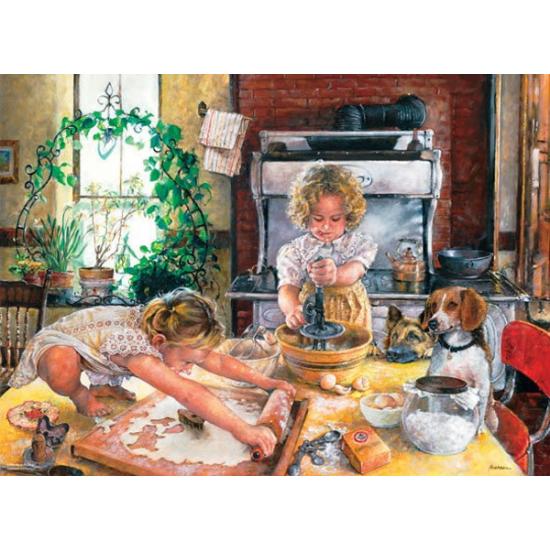 Anatolisches Puzzle Kleine Gebäckschachteln mit 1000 Teilen