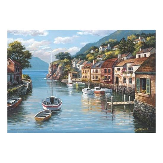 Anatolisches Küstendorf-Puzzle 500 Teile