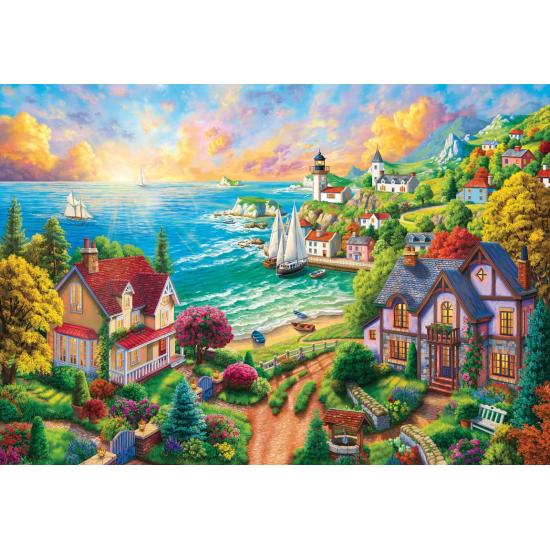 Anatolisches Dorf am Meer Puzzle 260 Teile