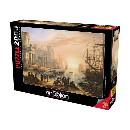 Puzzle Anatolian Seehafen Bei Sonnenuntergang 2000 Teile