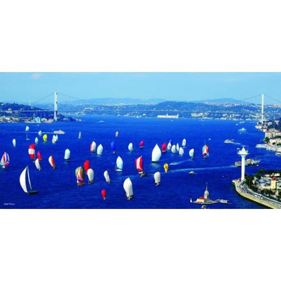 Anatolische Puzzle-Regatta am Bosporus 1500 Teile