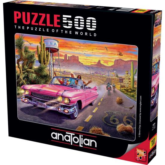 Anatolisches Route 66-Puzzle mit 500 Teilen