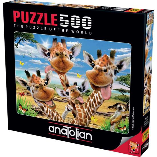 Anatolisches Giraffen-Selfie-Puzzle 500 Teile