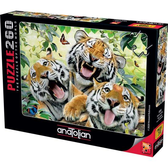 Anatolisches Tiger-Selfie-Puzzle 260 Teile