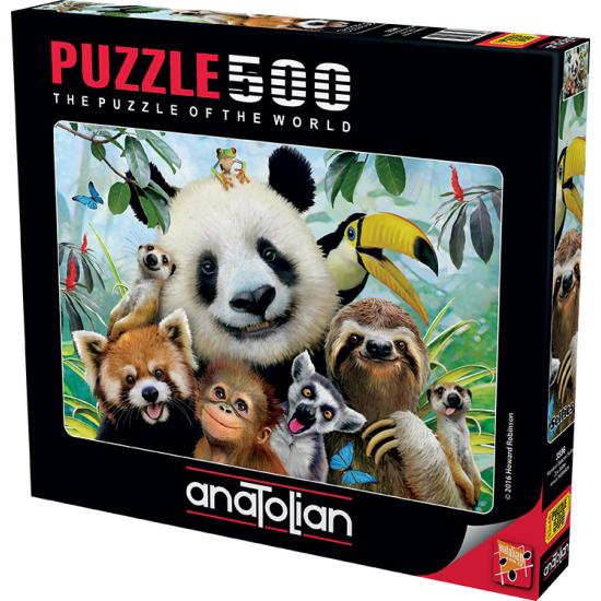Anatolisches Puzzle Selfie im Zoo 500 Teile