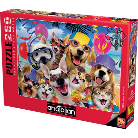Anatolisches Selfie-Strandparty-Puzzle 260 Teile