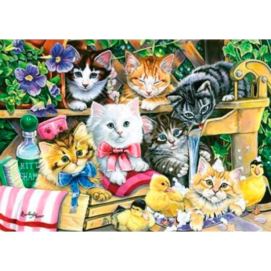 Anatolian Kitten Bath Session Puzzle 260 Teile