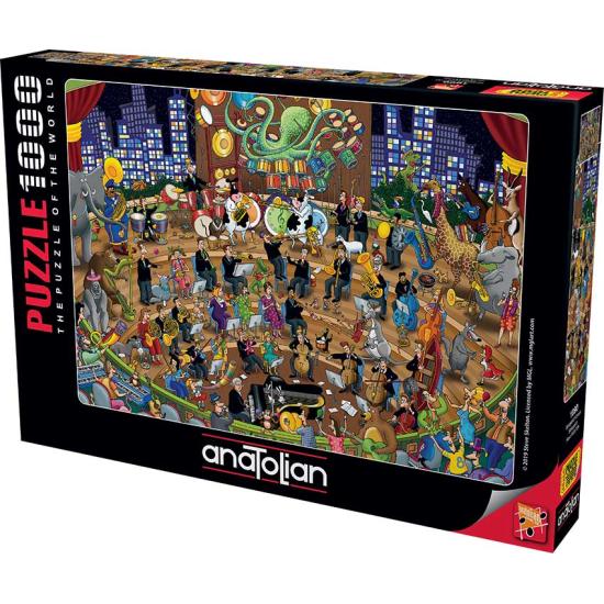 Anatolisches sympathisches Orchester-Puzzle mit 1000 Teilen