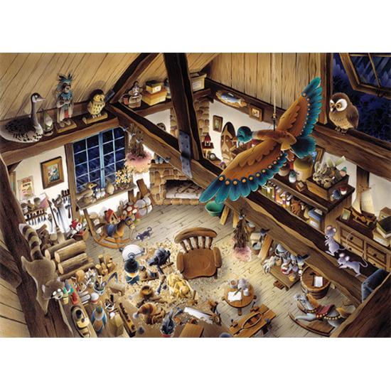 Anatolisches Holzwerkstattpuzzle 1000 Teile