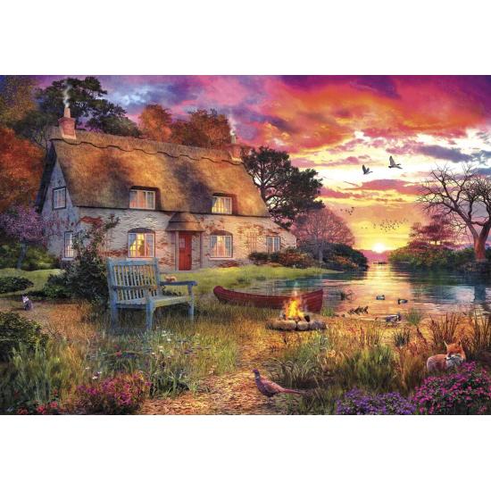 Anatolisches Puzzle Sommernachmittag am See 260 Teile