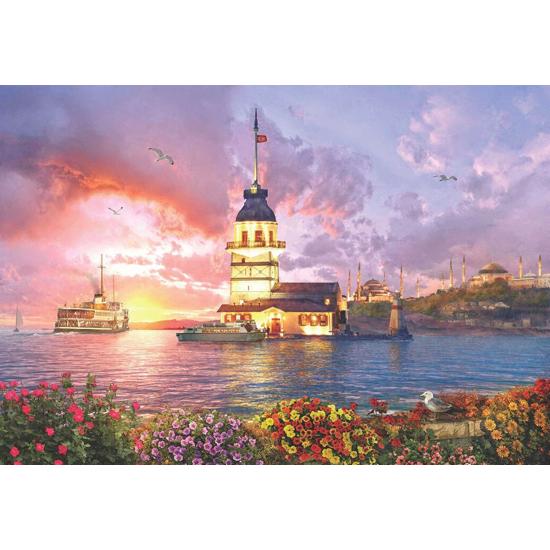 Anatolischer Puzzlenachmittag im Jungfrauenturm 2000 Teile