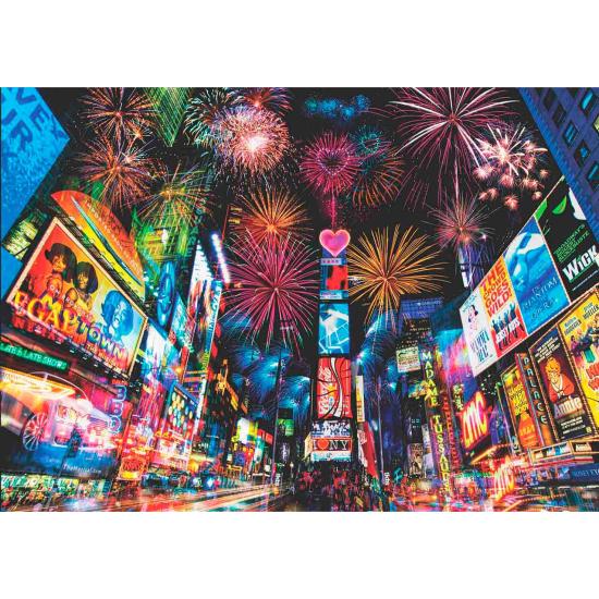 Anatolisches Puzzle Times Square, New York mit 1500 Teilen