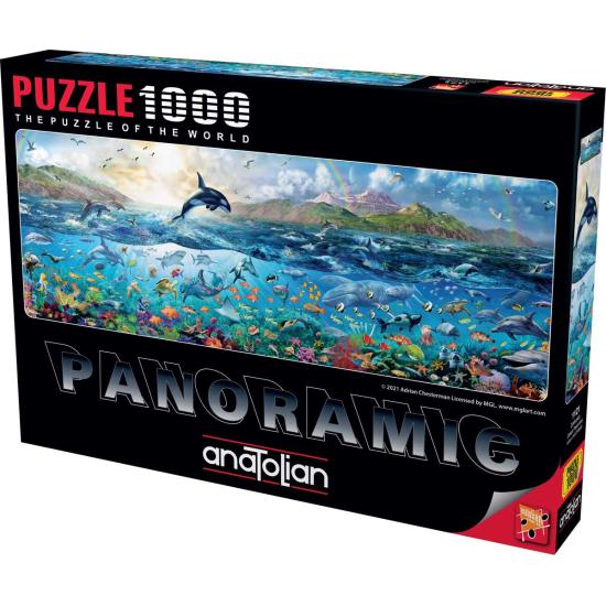 Anatolisches Meeresleben-Puzzle, Panorama, 1000 Teile Anatolisches Meeresleben-Puzzle, Panorama, 1000 Teile