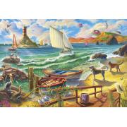 Anatolian Seaside View Puzzle 500 Teile