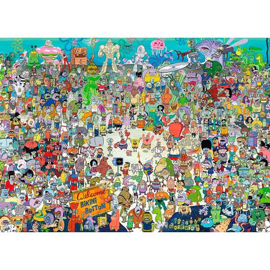 Wassermann SpongeBob Puzzle 3000 Teile Wassermann SpongeBob Puzzle 3000 Teile