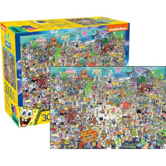 Wassermann SpongeBob Puzzle 3000 Teile Wassermann SpongeBob Puzzle 3000 Teile