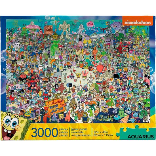 Wassermann SpongeBob Puzzle 3000 Teile Wassermann SpongeBob Puzzle 3000 Teile