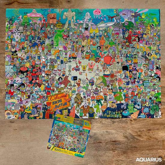Wassermann SpongeBob Puzzle 3000 Teile Wassermann SpongeBob Puzzle 3000 Teile