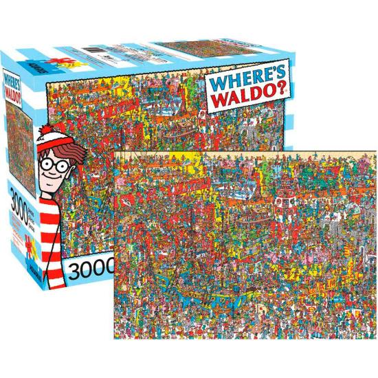 Wassermann Wo ist Waldo Puzzle 3000 Teile Wassermann Wo ist Waldo Puzzle 3000 Teile