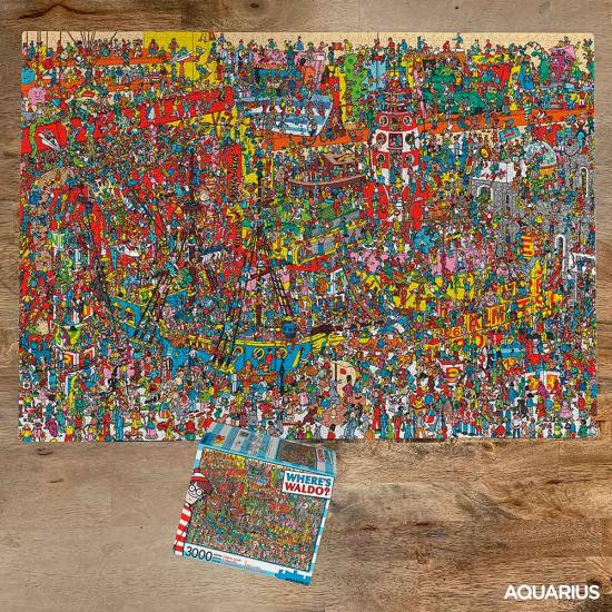 Wassermann Wo ist Waldo Puzzle 3000 Teile Wassermann Wo ist Waldo Puzzle 3000 Teile