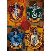 Puzzle Wassermann Harry Potter Hogwarts-Häuser mit 1000 Teilen