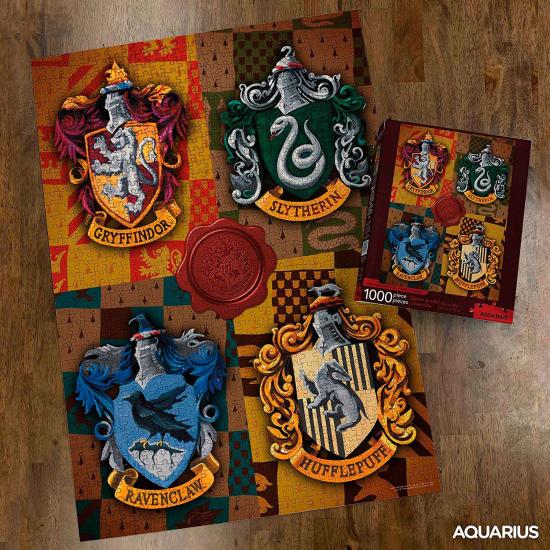 Puzzle Wassermann Harry Potter Hogwarts-Häuser mit 1000 Teilen Puzzle Wassermann Harry Potter Hogwarts-Häuser mit 1000 Teilen
